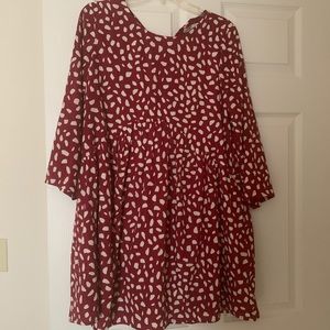 Quarter length sleeve dress!